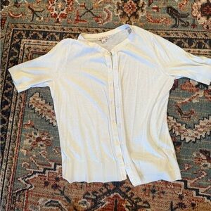 Merona cream elbow sleeve cardigan